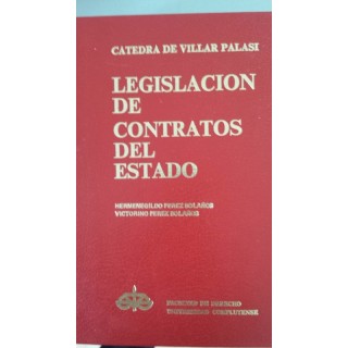 LEGISLACIÓN DE CONTRATOS DEL ESTADO.